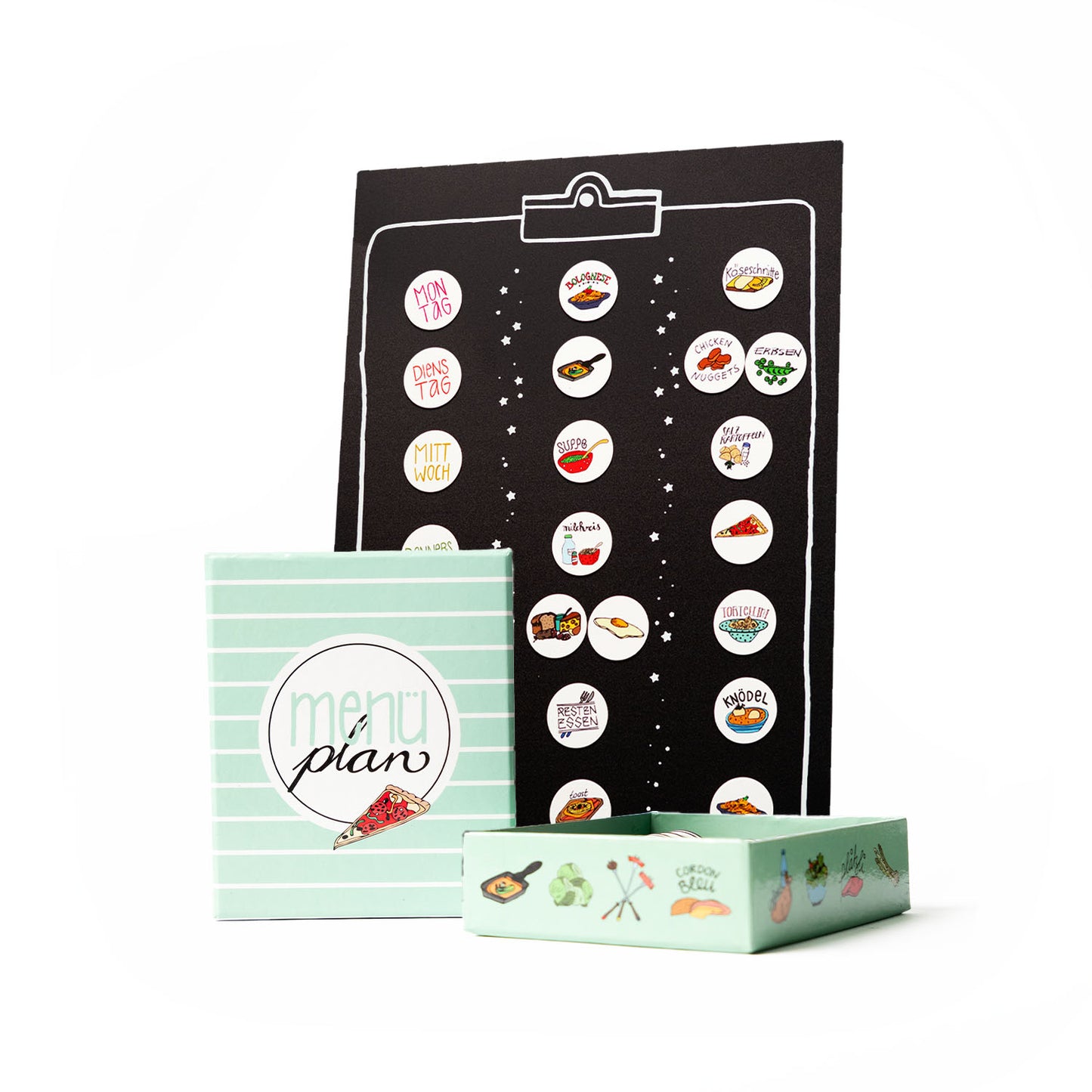 Menüplan Set