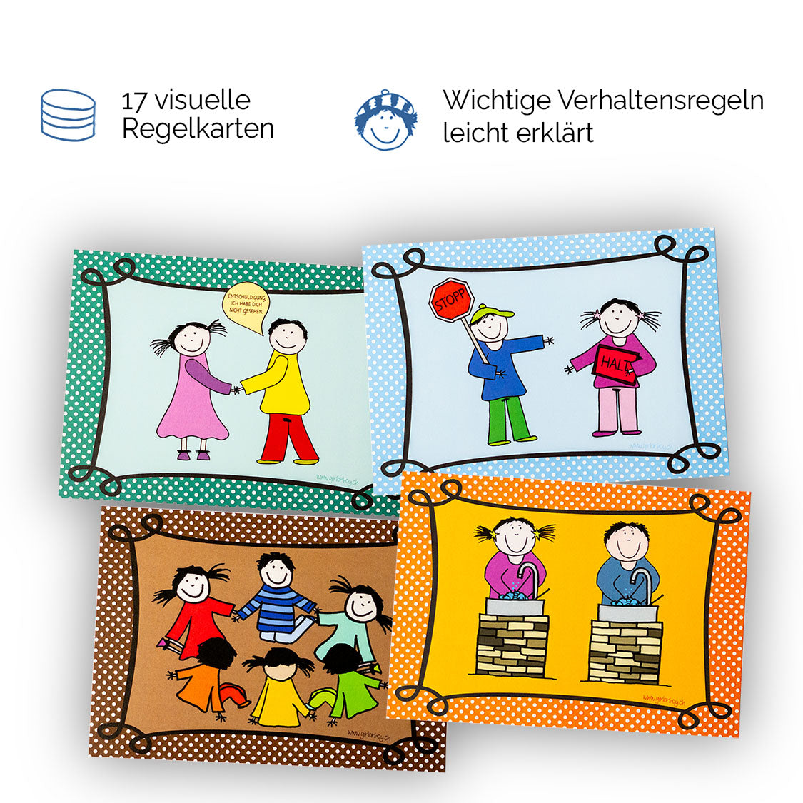 Regelkarten - 17er Set