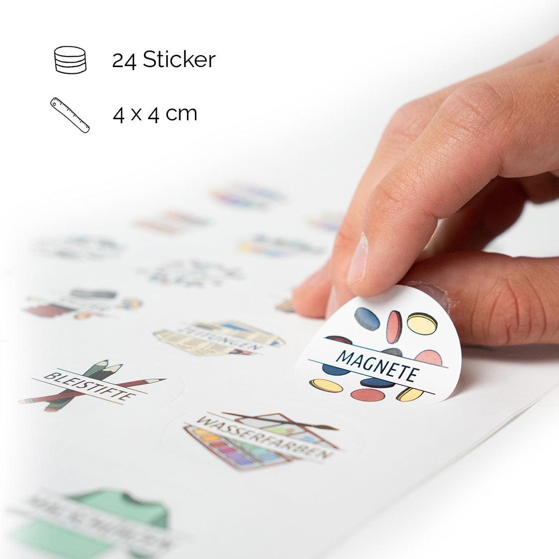 Sticker Materialien
