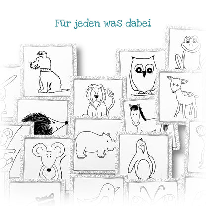 Ausmalbilder Platzbilder - 24er Set