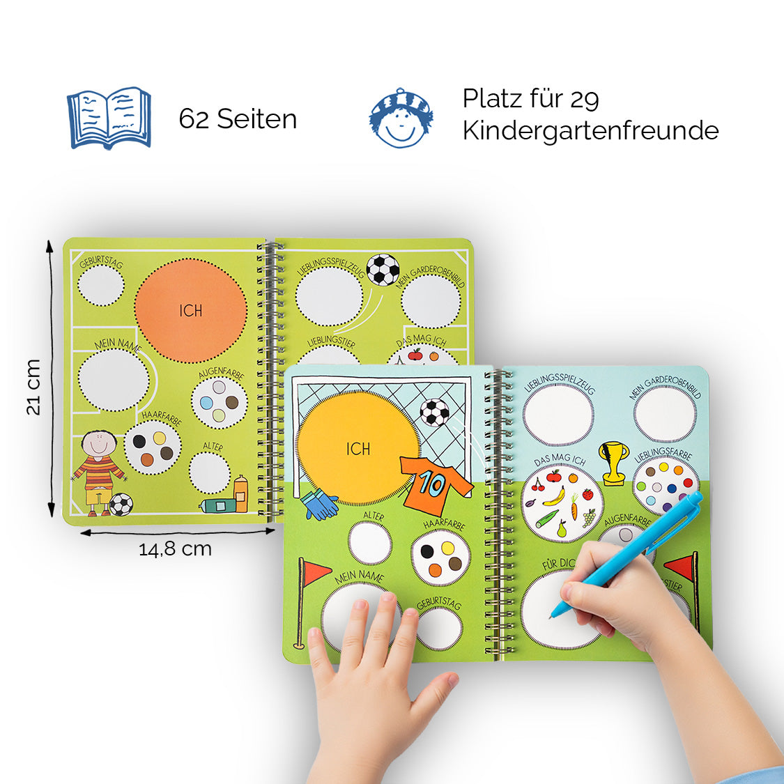 Freundebuch Fußball