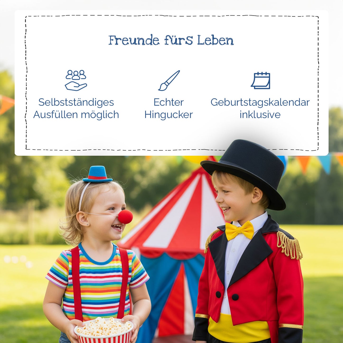 Freundebuch Zirkus