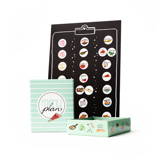 Menüplan Set