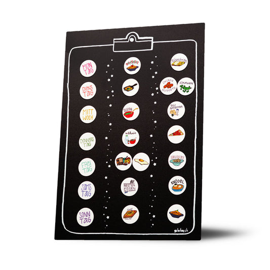 Menüplan Tafel
