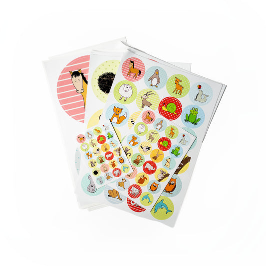 Platzbilder Sticker - 24er Set