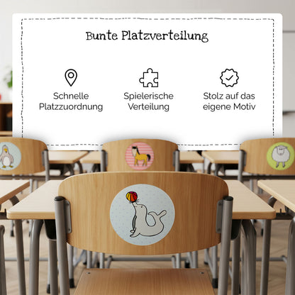 Platzbilder Sticker - 24er Set