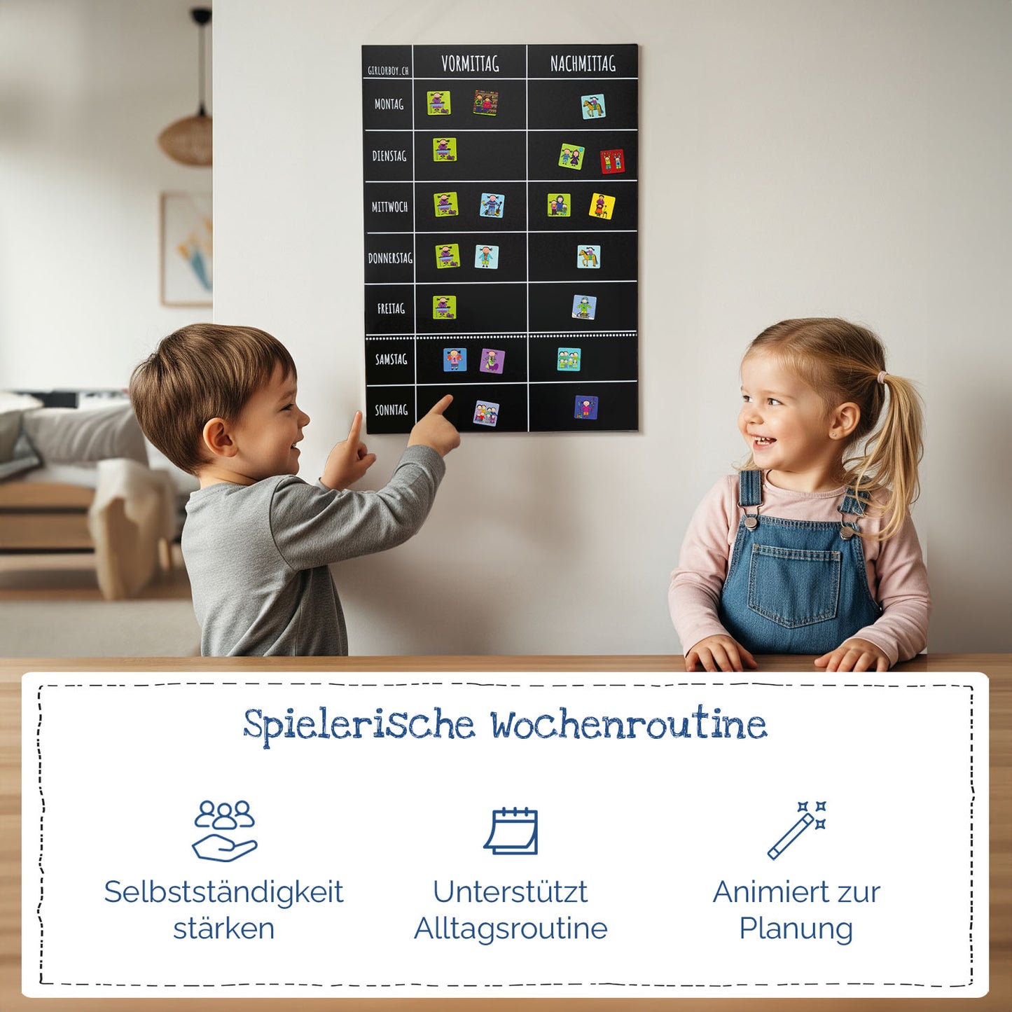 Wochenplaner Set Boy